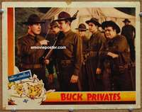 w486 BUCK PRIVATES movie lobby card '40 best Abbott & Costello
