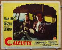 w493 CALCUTTA movie lobby card #7 '46 Alan Ladd, William Bendix