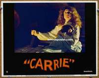 w500 CARRIE movie lobby card #4 '76 Sissy Spacek, Piper Laurie
