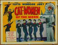 w505 CAT-WOMEN OF THE MOON movie lobby card '53 campy cult classic!