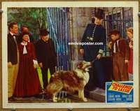 w507 CHALLENGE TO LASSIE movie lobby card #3 '49 classic canine Collie!