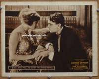 w524 CLIMBERS movie lobby card '19 Corinne Griffith, Hugh Huntley