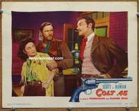 w533 COLT .45 movie lobby card #3 '50 Ruth Roman, Zachary Scott