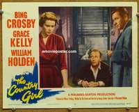 w549 COUNTRY GIRL movie lobby card #2 '54 Grace Kelly, Bing Crosby