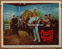 w550 COUNTRY MUSIC ON BROADWAY movie lobby card #7 '64 Hank Williams