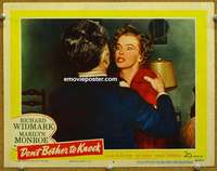 w608 DON'T BOTHER TO KNOCK movie lobby card #4 '52 Marilyn Monroe