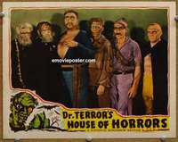 w619 DR TERROR'S HOUSE OF HORRORS #2 movie lobby card '43 zombies!