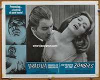 w621 DRACULA PRINCE OF DARKNESS/PLAGUE OF THE ZOMBIES movie lobby card #7