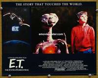 w637 ET English movie lobby card R85 Steven Spielberg, Drew Barrymore