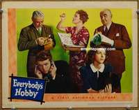 w639 EVERYBODY'S HOBBY movie lobby card '39 Irene Rich, Henry O'Neill