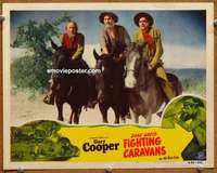 w653 FIGHTING CARAVANS movie lobby card #7 R50 Gary Cooper
