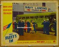 w664 FLEET'S IN movie lobby card '42 Jimmy Dorsey & His Orchestra!