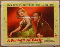 w674 FOREIGN AFFAIR movie lobby card '48 Jean Arthur, John Lund