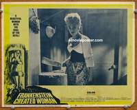 w681 FRANKENSTEIN CREATED WOMAN movie lobby card #4 '67 Susan Denberg