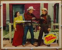 w686 FRISCO TORNADO movie lobby card #4 '50 Rocky Lane, western!