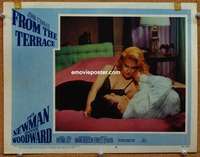 w691 FROM THE TERRACE movie lobby card #6 '60 Paul Newman, Woodward
