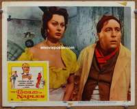w718 GOLD OF NAPLES movie lobby card '57 Sophia Loren, Vittorio De Sica