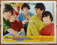 w760 HELP movie lobby card #8 '65 The Beatles, rock & roll classic!