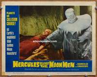 w761 HERCULES AGAINST THE MOON MEN movie lobby card #5 '65 monster!