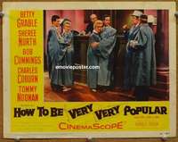 w788 HOW TO BE VERY POPULAR movie lobby card #8 '55 Betty Grable