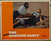 w791 HUNTING PARTY movie lobby card #4 '71 Oliver Reed, Candice Bergen