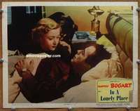 w808 IN A LONELY PLACE movie lobby card '50 Humphrey Bogart, Grahame