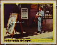 w812 INCREDIBLE MR LIMPET movie lobby card #7 '64 Don Knotts