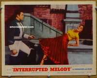 w817 INTERRUPTED MELODY movie lobby card #5 '55 sexy Eleanor Parker!