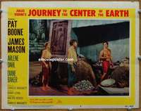 w841 JOURNEY TO THE CENTER OF THE EARTH movie lobby card #3 '59 Verne