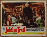 w842 JUBILEE TRAIL movie lobby card #3 '54 Vera Ralston, Joan Leslie