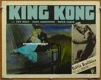 w860 KING KONG movie lobby card #7 R52 Fay Wray on Empire State Bldg