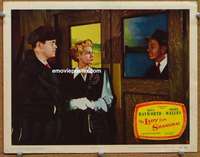 w872 LADY FROM SHANGHAI movie lobby card #8 '47 Rita Hayworth, Welles
