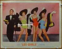 w878 LES GIRLS movie lobby card #7 '57 Cukor, Gene Kelly, Mitzi Gaynor