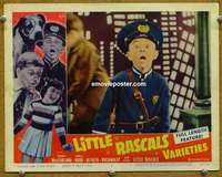 w884 LITTLE RASCALS VARIETIES movie lobby card #3 '59 Alfalfa close up!