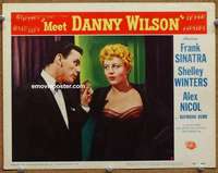 w926 MEET DANNY WILSON movie lobby card #5 '51 Frank Sinatra, Winters