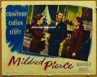 w938 MILDRED PIERCE movie lobby card '45 Joan Crawford film noir!