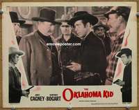 w990 OKLAHOMA KID movie lobby card #2 R56 Humphrey Bogart, Cagney