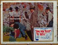 y002 ONE WAY TICKET TO HELL movie lobby card '52 drug classic!