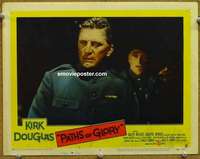 y014 PATHS OF GLORY movie lobby card #8 '58 Kubrick, Kirk Douglas