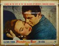 y040 PLUNDER OF THE SUN movie lobby card #7 '53 Glenn Ford, Diana Lynn