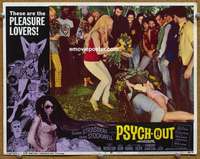 y065 PSYCH-OUT movie lobby card #8 '68 AIP, drugs, Jack Nicholson!