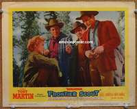 y069 QUINCANNON FRONTIER SCOUT movie lobby card #2 '56 Tony Martin