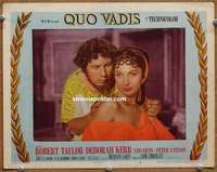 y070 QUO VADIS movie lobby card #2 '51 Peter Ustinov, Patricia Laffan