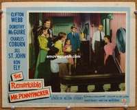y084 REMARKABLE MR PENNYPACKER movie lobby card #2 '59 Clifton Webb