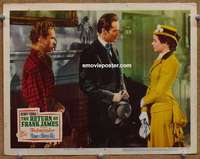y090 RETURN OF FRANK JAMES movie lobby card #7 R51 Fonda, Tierney