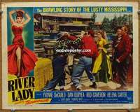 y107 RIVER LADY movie lobby card '48 Yvonne De Carlo, Dan Duryea