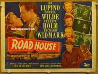 w258 ROAD HOUSE movie title lobby card '48 Ida Lupino, Cornel Wilde