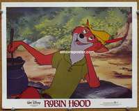y112 ROBIN HOOD movie lobby card R82 Walt Disney cartoon!