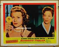 y147 SEPARATE TABLES movie lobby card #4 '58 Rita Hayworth, Hiller