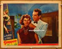 y177 SINGAPORE movie lobby card #8 '47 Ava Gardner, Fred MacMurray